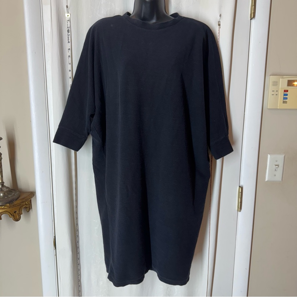 Vintage Kenar Black Slouch Dress